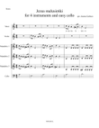 Jezus malusieńki (Polish Christmas carol) - Score Only