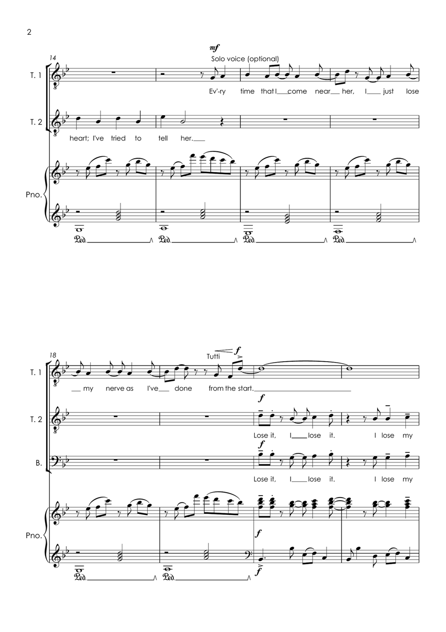 Every Little Thing She Does Is Magic Small Ensemble scores gallery preview page 4