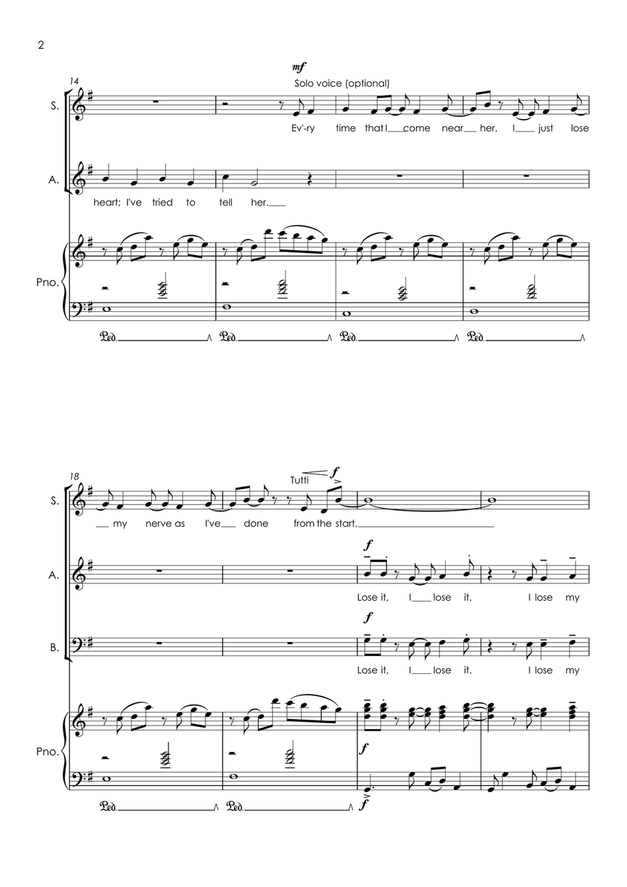 Every Little Thing She Does Is Magic Small Ensemble scores gallery preview page 4