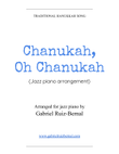 HANUKKAH, OH HANUKKAH (Chanukah, Oh Chanukah) (jazz piano harmonization)