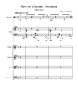 Work for Chamber Orchestra (Op.6 No.1) - Dimitrashuk