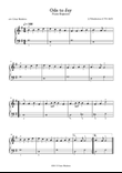 Ode To Joy - Easy Piano
