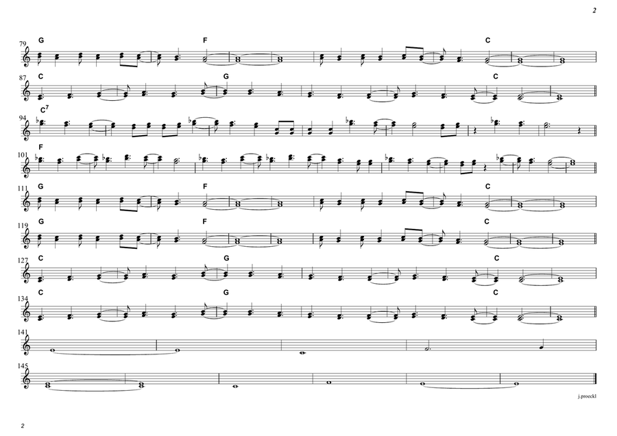 Equinoxe Part 5 Equinoxe Part 5 Piano scores gallery preview page 3