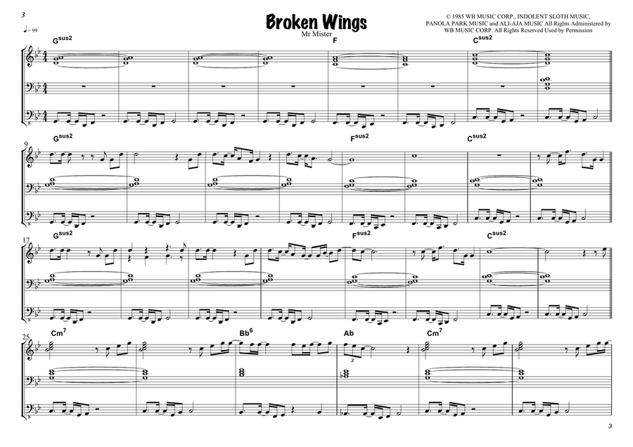 Broken Wings Broken Wings Piano scores gallery preview page 4