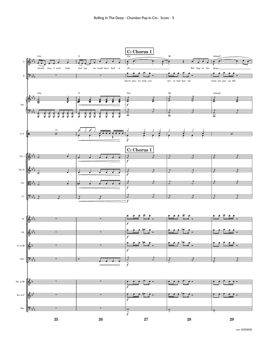 Rolling In The Deep Large Ensemble scores gallery preview page 5