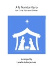 A la Nanita Nana - Flute Solo with Guitar Chords