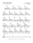Twelve Bar Blues in guitar