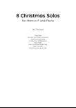 8 Christmas Solos for Horn in F and Piano mini preview