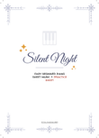'Silent Night' Easy Beginner Christmas Piano Sheet Music + Practice Sheet for Kids/Teachers