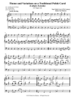 Theme and Variations on a Traditional Polish Carol (Lulajże Jezuniu)