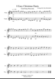 8 Easy Christmas Duets for Flute and Violin mini preview