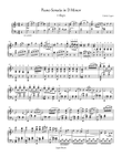 Piano Sonata in D Minor - I. Allegro