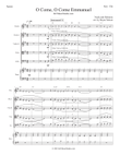 O Come, O Come Emmanuel for Vocals, String Quartet and Piano