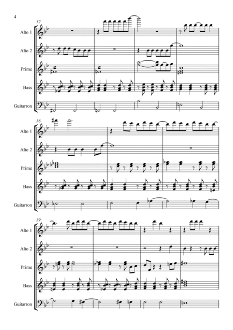 Águas De Março (waters Of March) Electric Guitar scores gallery preview page 4