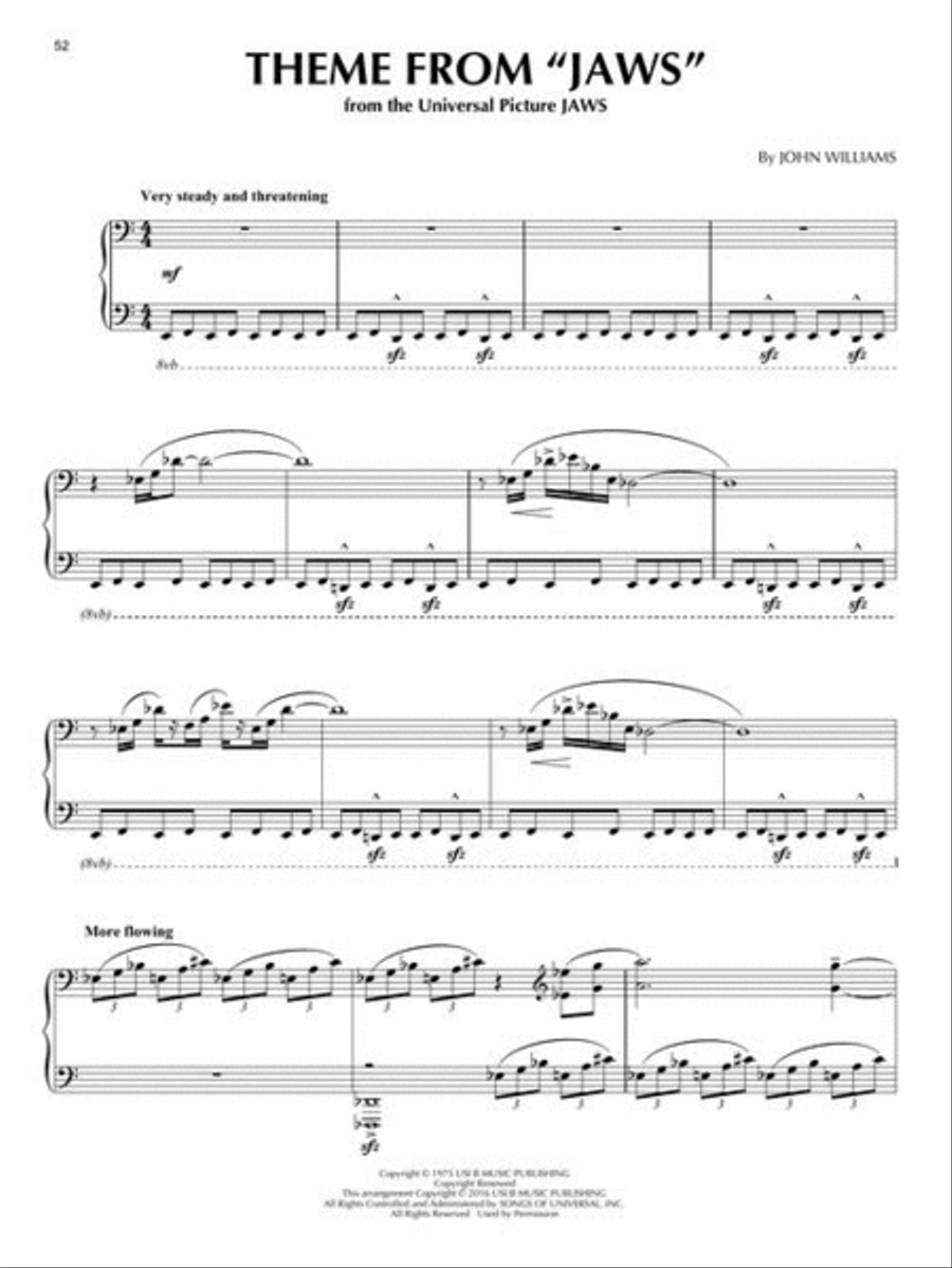 Horror Music Horror Music Piano Solo scores gallery preview page 5