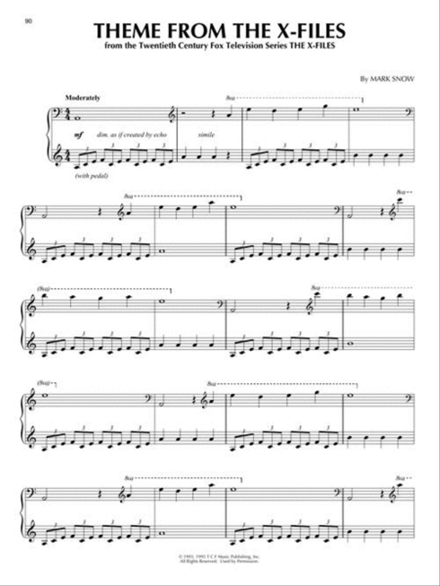 Horror Music Horror Music Piano Solo scores gallery preview page 8