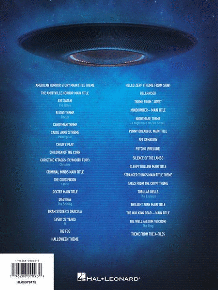 Horror Music Horror Music Piano Solo scores gallery preview page 9