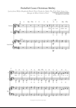 Pachelbel Canon Christmas Medley SA duet and piano