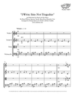 I Write Sins Not Tragedies