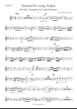 Horn Concerto in D major, K.412/386b, I.p, Allegro - B-flat transp. for Trumpet in C