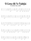 O Come, All Ye Faithful | Christmas Songs for Clawhammer Banjo