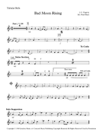 Bad Moon Rising Percussion Ensemble scores gallery preview page 6
