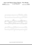 Josys And Viktors Piano Theme - Two Hands