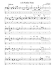Christmas Carols for Bass: A la Nanita Nana