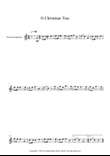 O Christmas Tree (Tenor Sax) mini preview