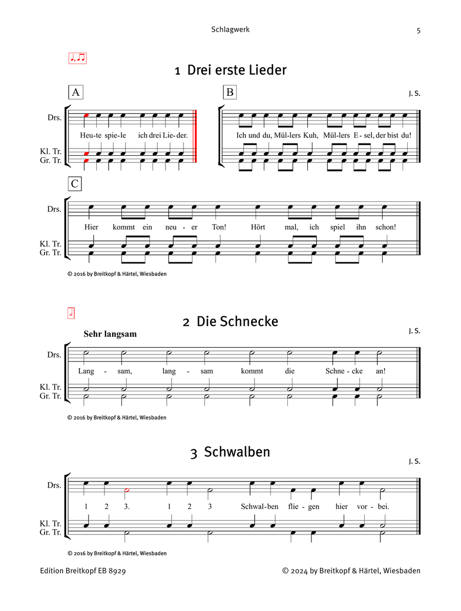 Addizio! Percussion scores gallery preview page 3