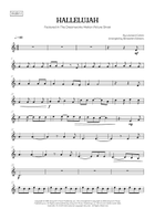 Hallelujah String Quartet scores gallery preview page 4