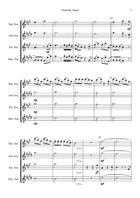 Hold My Hand Saxophone Quartet scores gallery preview page 3