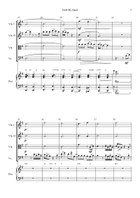 Hold My Hand String Quartet scores gallery preview page 3