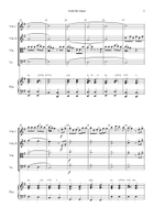 Hold My Hand String Quartet scores gallery preview page 5