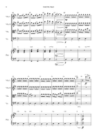 Hold My Hand String Quartet scores gallery preview page 6