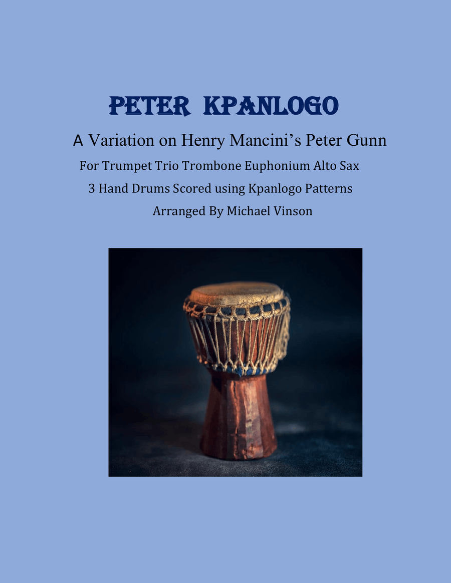 Peter Gunn Jazz Ensemble scores gallery preview page 1