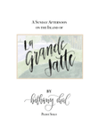 A Sunday Afternoon on the Island of La Grande Jatte