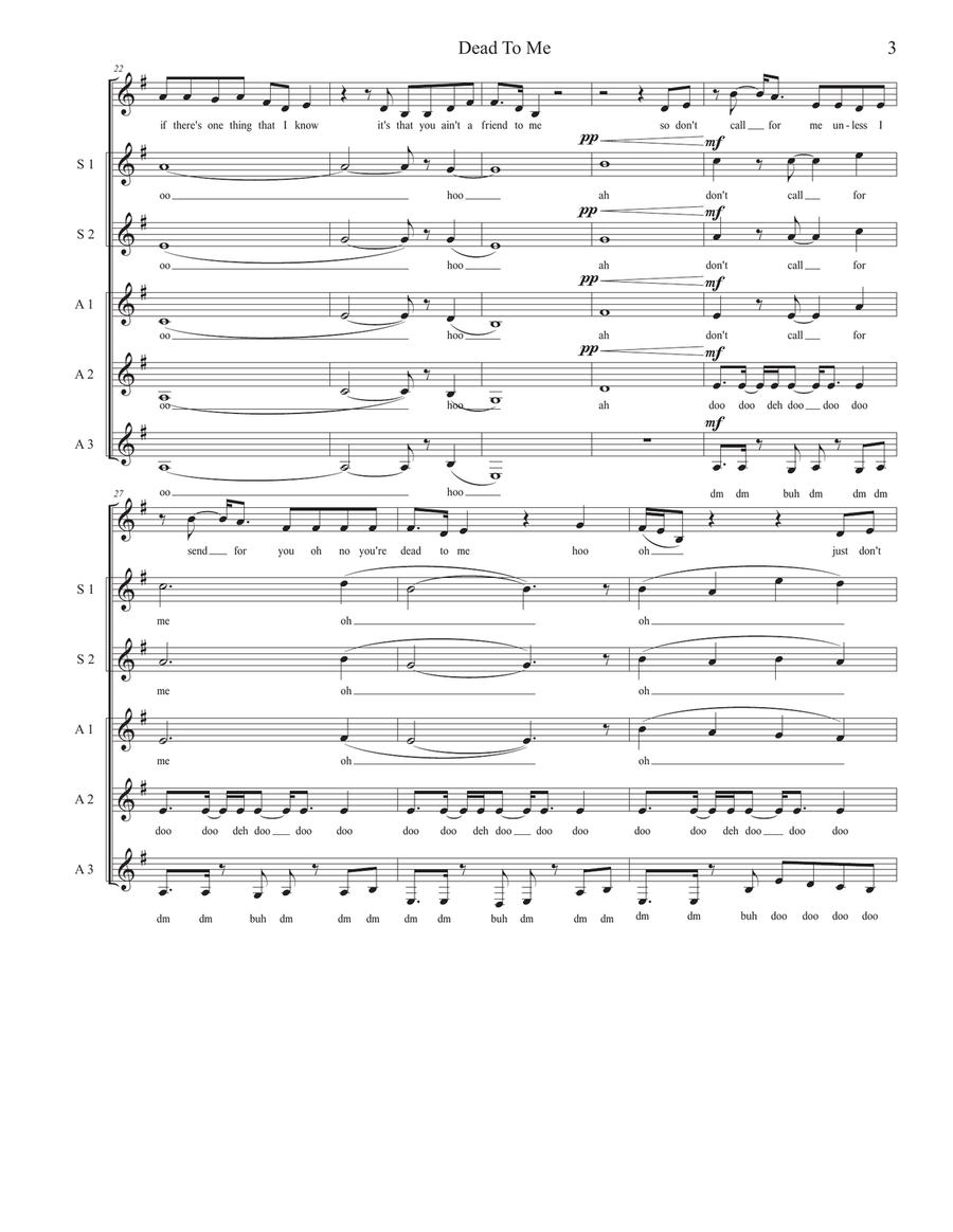 Dead To Me Dead To Me SSAA scores gallery preview page 3