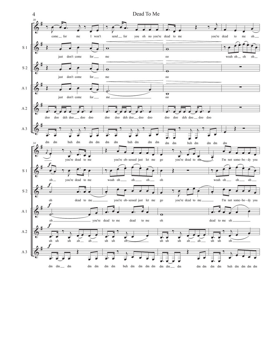 Dead To Me Dead To Me SSAA scores gallery preview page 4