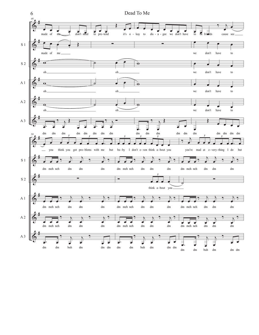 Dead To Me Dead To Me SSAA scores gallery preview page 6