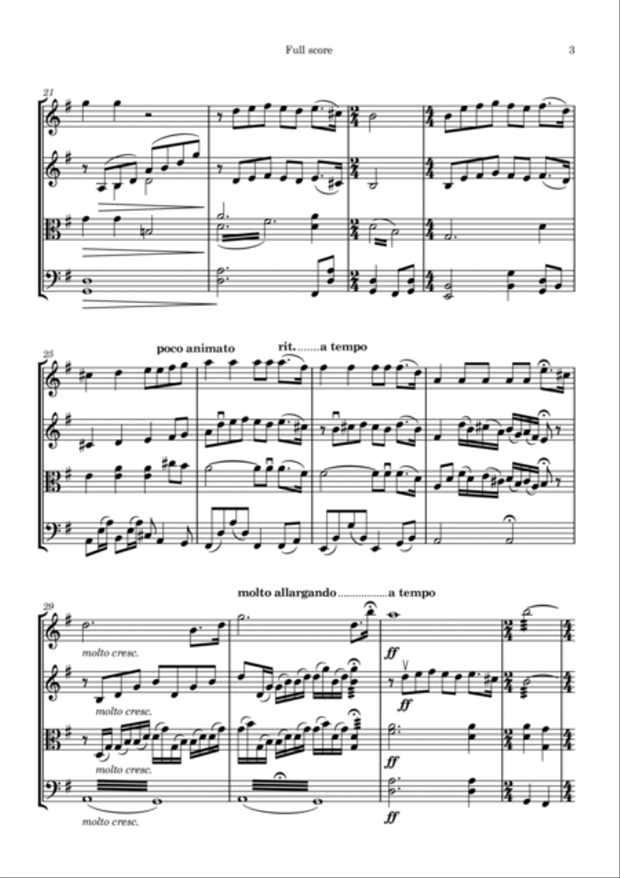 Nessun Dorma Cello scores gallery preview page 3