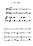 Silent Night - Cello Duet w/ Piano mini preview