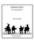 Coventry Carol - String Quartet mini preview
