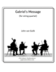 Gabriel's Message - String Quartet mini preview
