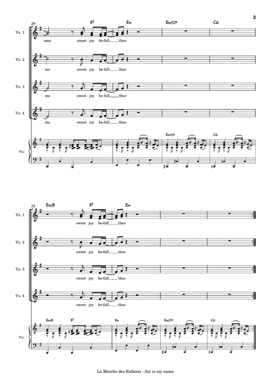 Joy Is My Name Joy Is My Name Choir scores gallery preview page 3
