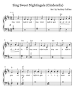Sing Sweet Nightingale (Cinderella)