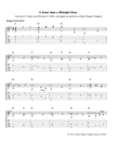 It Came Upon a Midnight Clear - solo guitar in dropped-D tuning