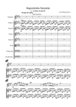 Argentinian fantasy - Cajita musical 1,st movement