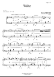Waltz (Andante moderato)