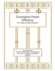 Coronation Prayer for organ by Mark Andersen mini preview